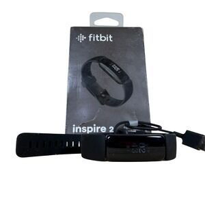 Fitbit Inspire 2 Heart Rate Monitor Health & Fitness Tracker‎ Watch - Black
